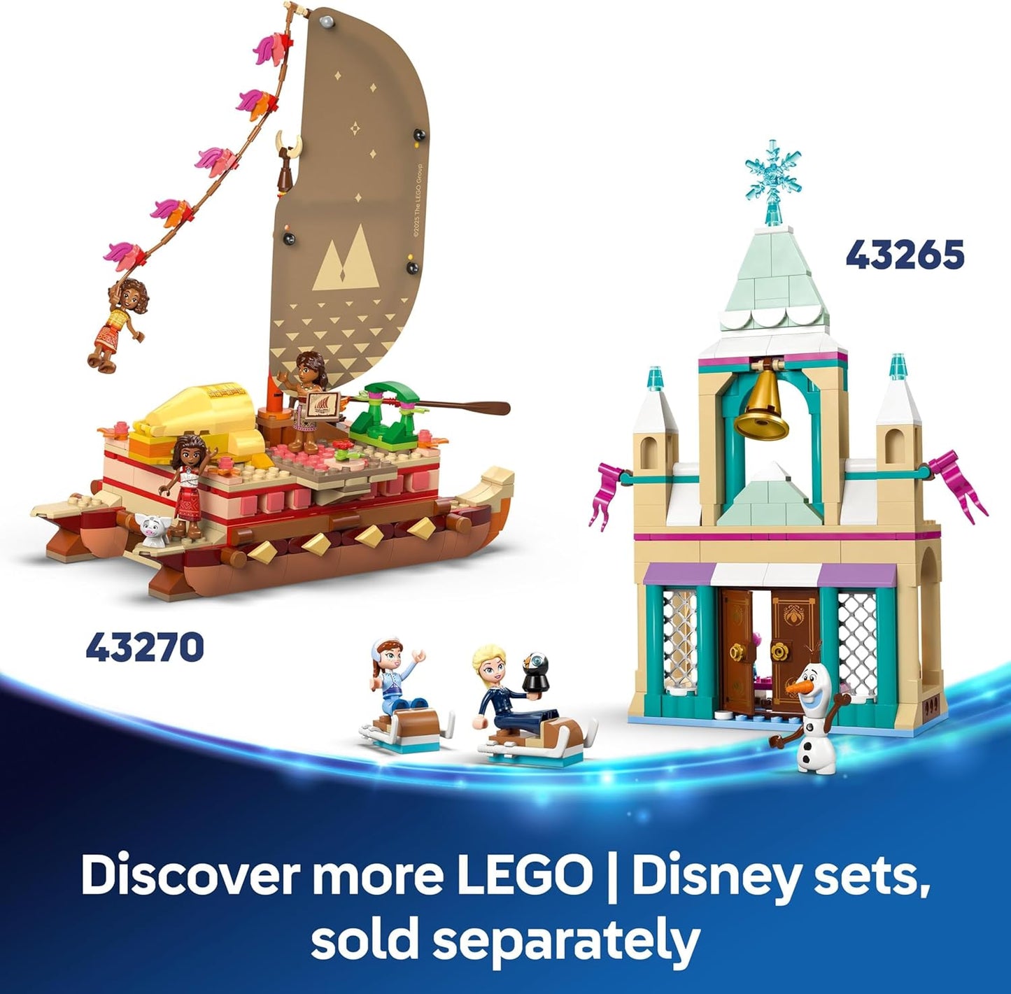 LEGO® | Disney Princess: Cinderella's Castle & Horse Carriage (43275)