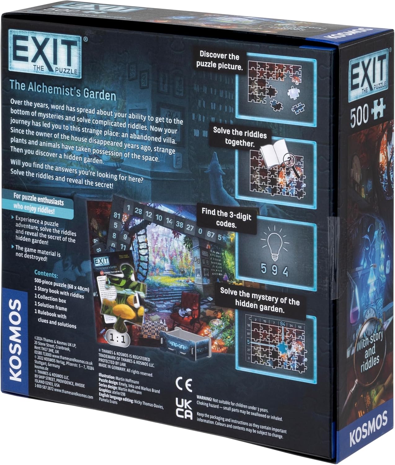 EXIT Puzzle: The Hidden Sanctuary Alchemist Garden