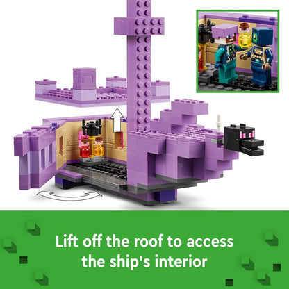 LEGO® | Minecraft: The Ender Dragon and End Ship (21264)