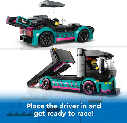 LEGO® | City: Race Car and Car Carrier Truck (60406)