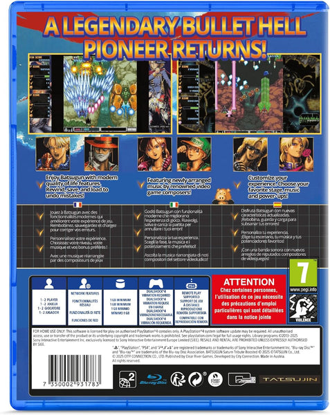 Batsugun Saturn Tribute Boosted (PlayStation 4)