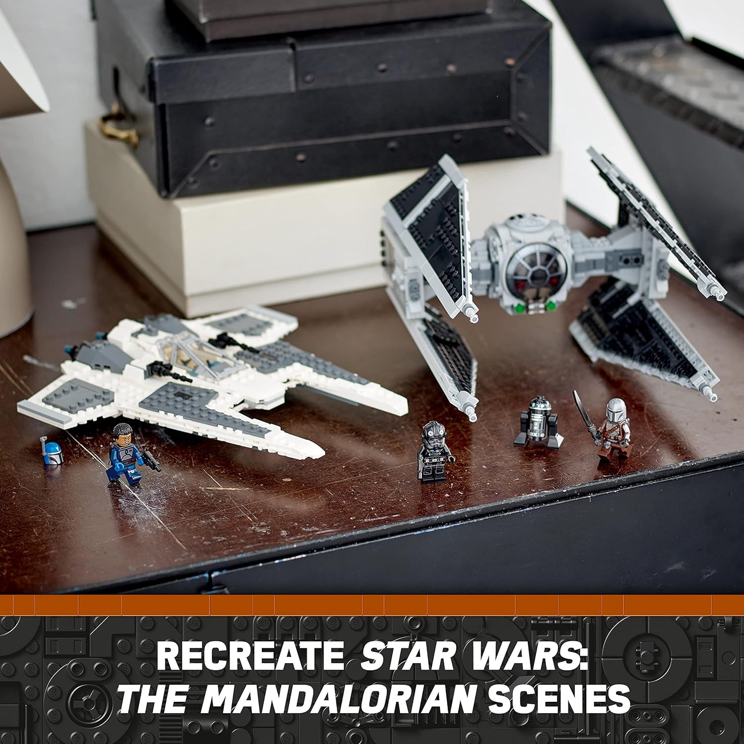 LEGO® | Star Wars: Mandalorian Fang Fighter vs TIE Interceptor (75348)