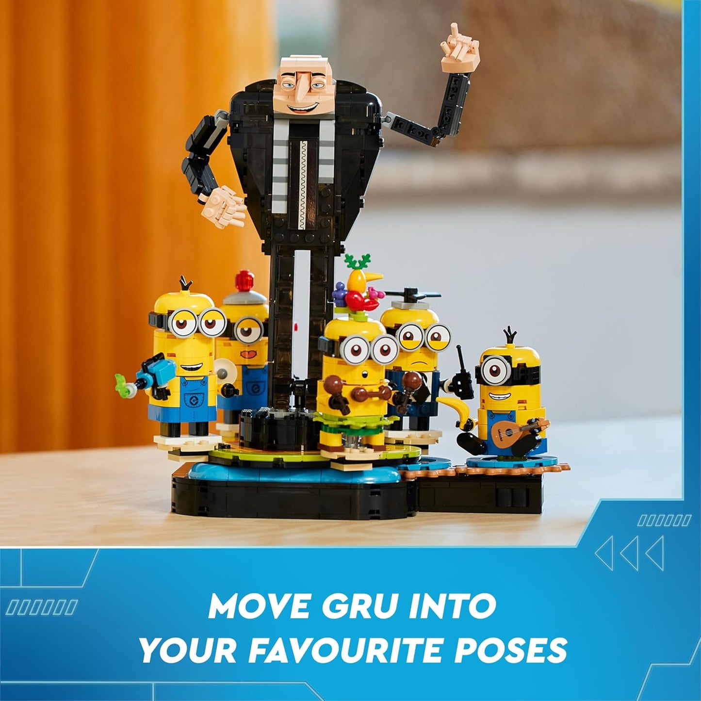 LEGO® | Minions: Brick-Built Gru and Minions (75582)