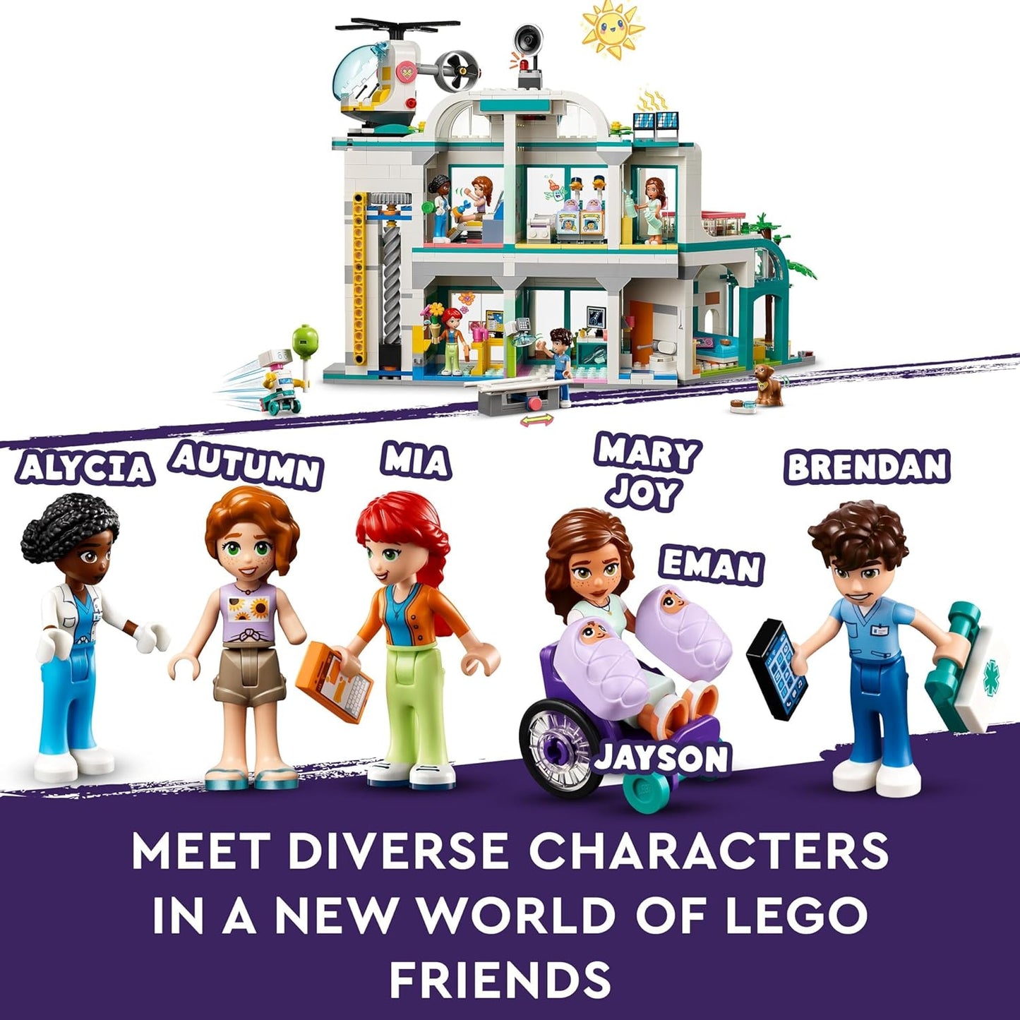 LEGO® | Friends: Heartlake City Hospital (42621)