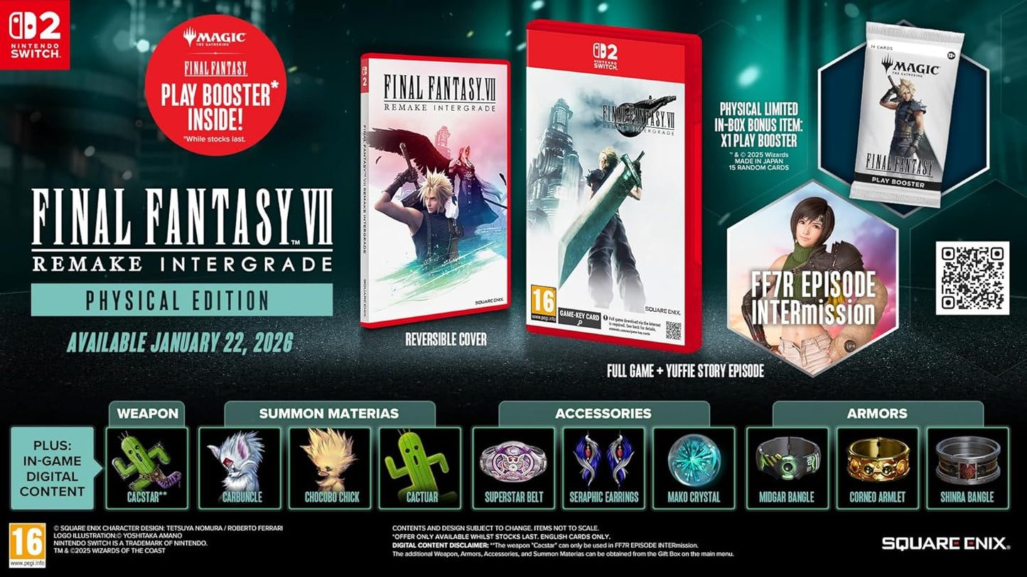 Final Fantasy VII Remake (Nintendo Switch 2)