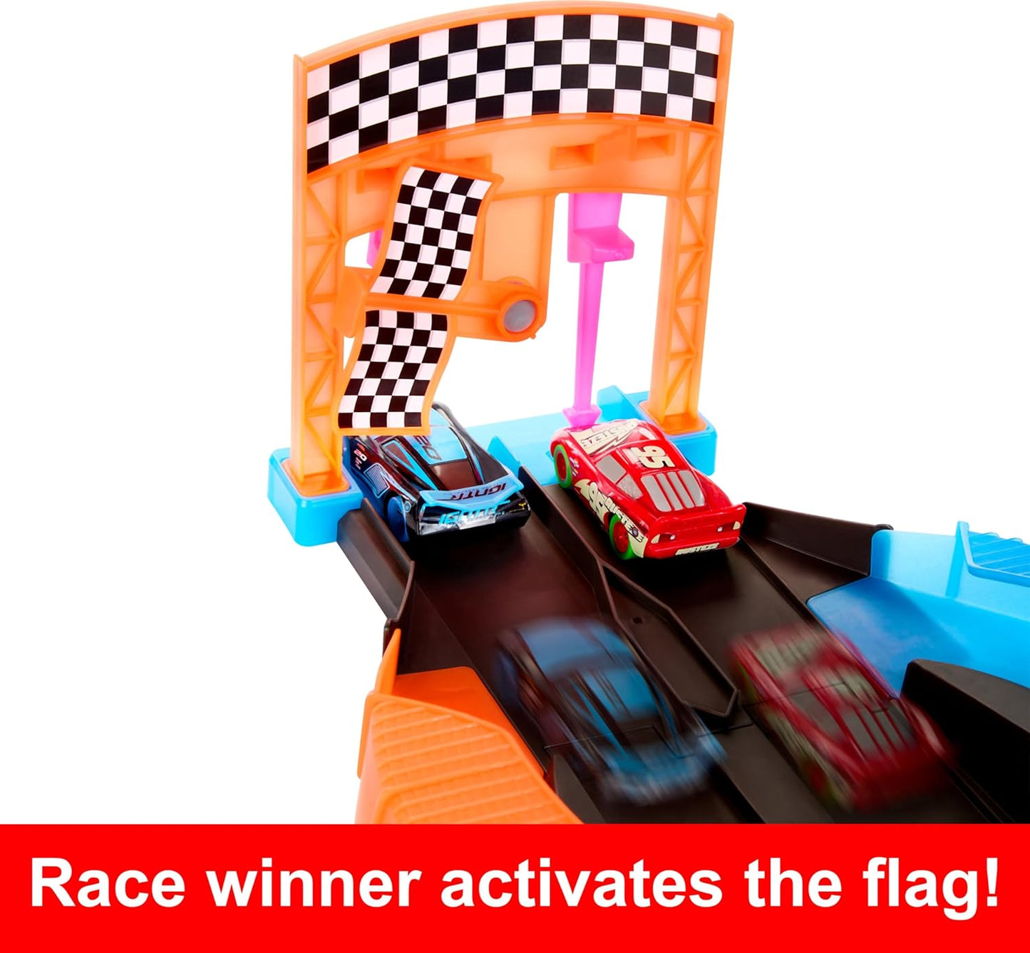 Disney Cars Night Racing Track Set
