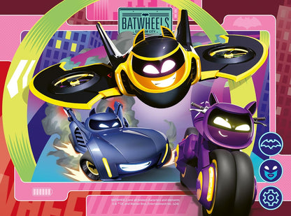 Ravensburger | Batwheels, 4 in a Box