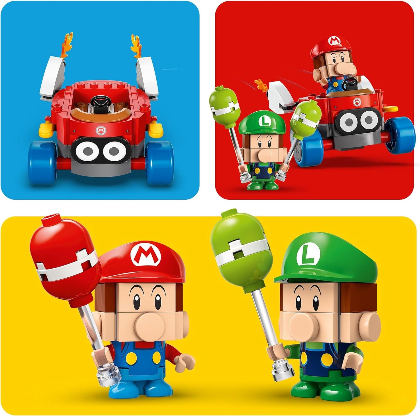 LEGO® | Mario Kart: Baby Mario vs. Baby Luigi (72034)