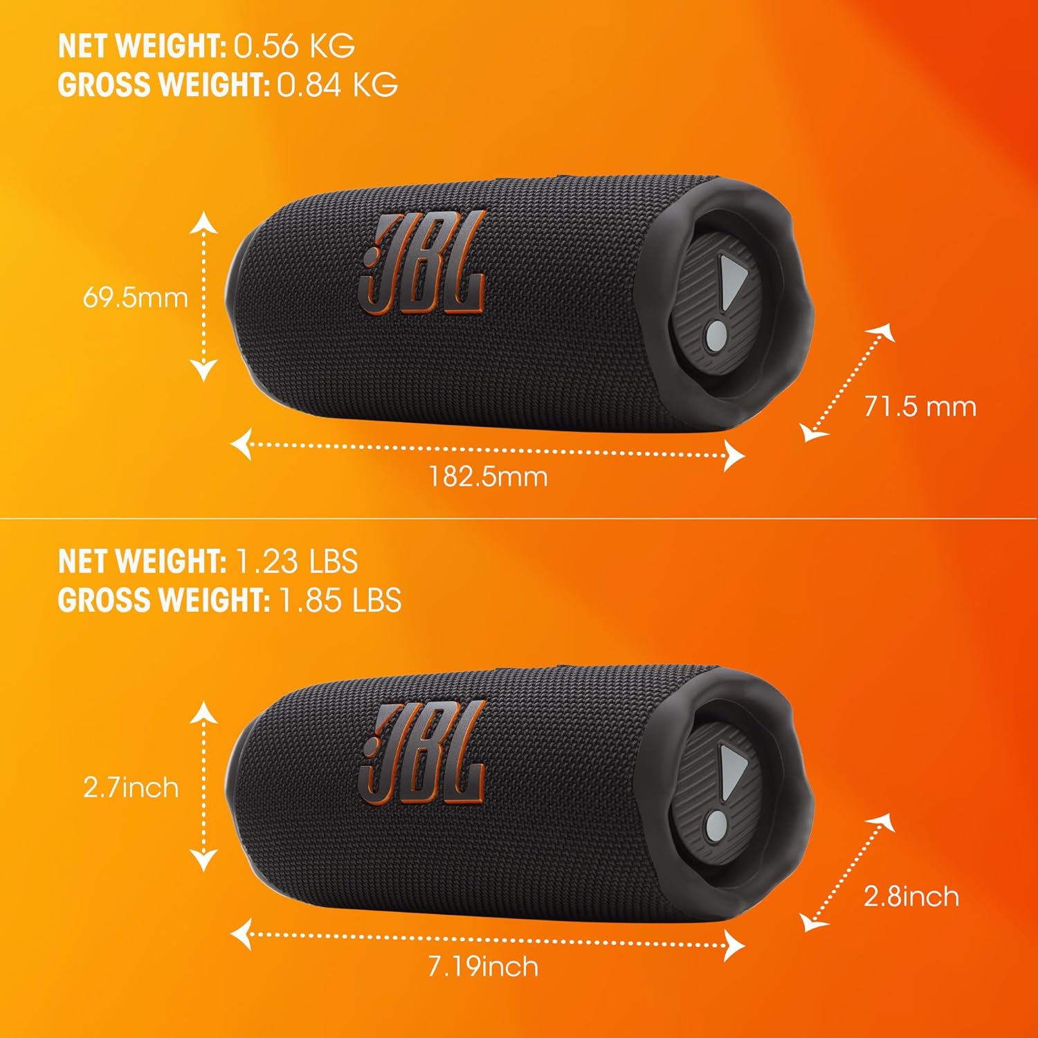 JBL Flip 7 - Blue Speaker Bluetooth