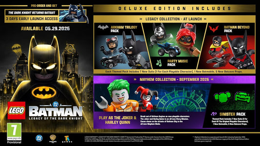 LEGO® Batman: Legacy of the Dark Knight Deluxe Edition (PlayStation 5)