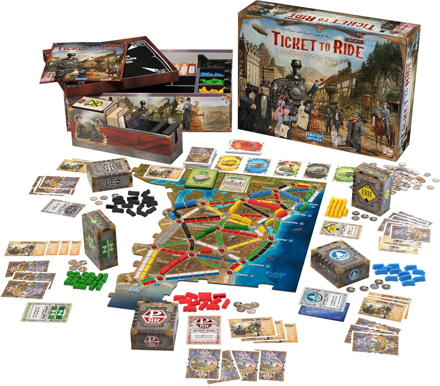 TICKET TO RIDE: LEGACY LEGENDS OF THE WEST