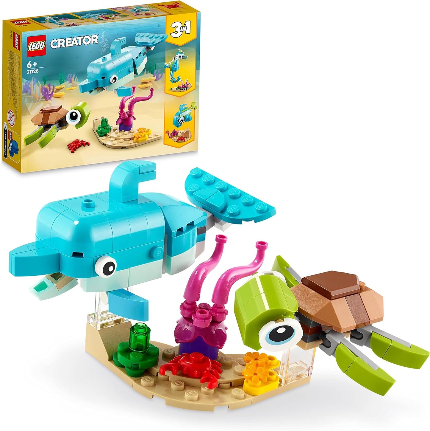 LEGO® | Creator: Dolphin & Turtle (31128)