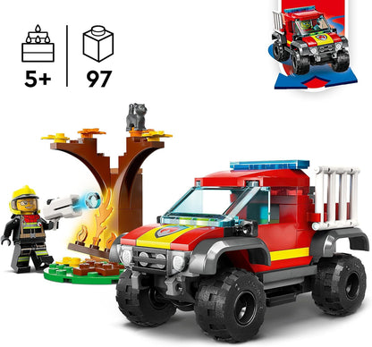 LEGO® | City: Fire 4x4 Fire Truck Rescue (60393)
