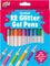 12 Glitter Gel Pens