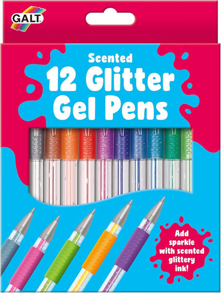 12 Glitter Gel Pens