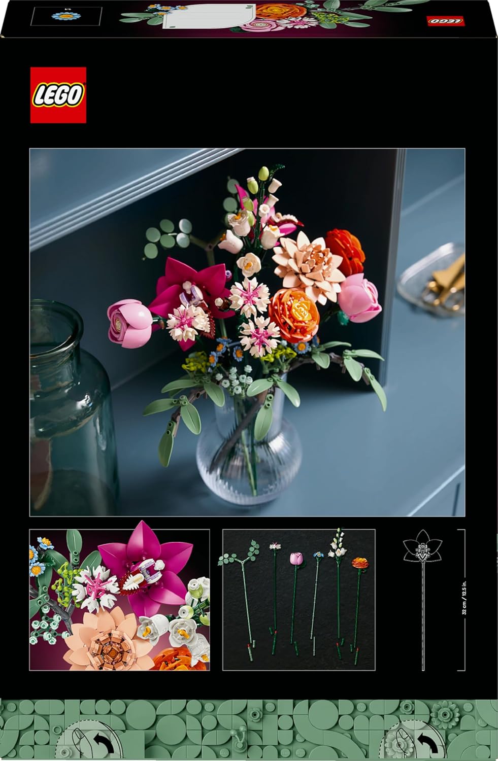 LEGO® | Botanicals: Pretty Pink Flower Bouquet (10342)