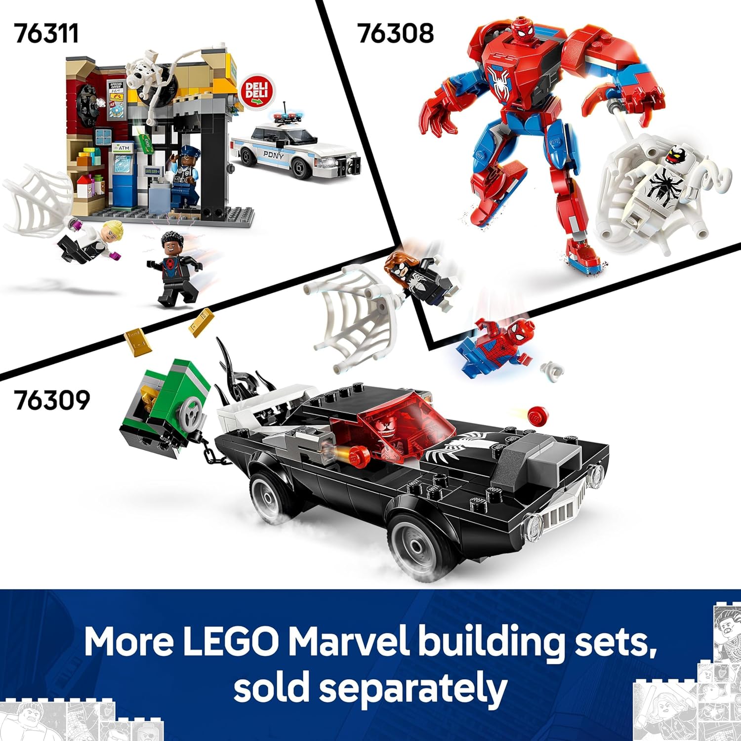 LEGO® | Marvel: Spider-Verse - Miles Morales vs. The Spot (76311)
