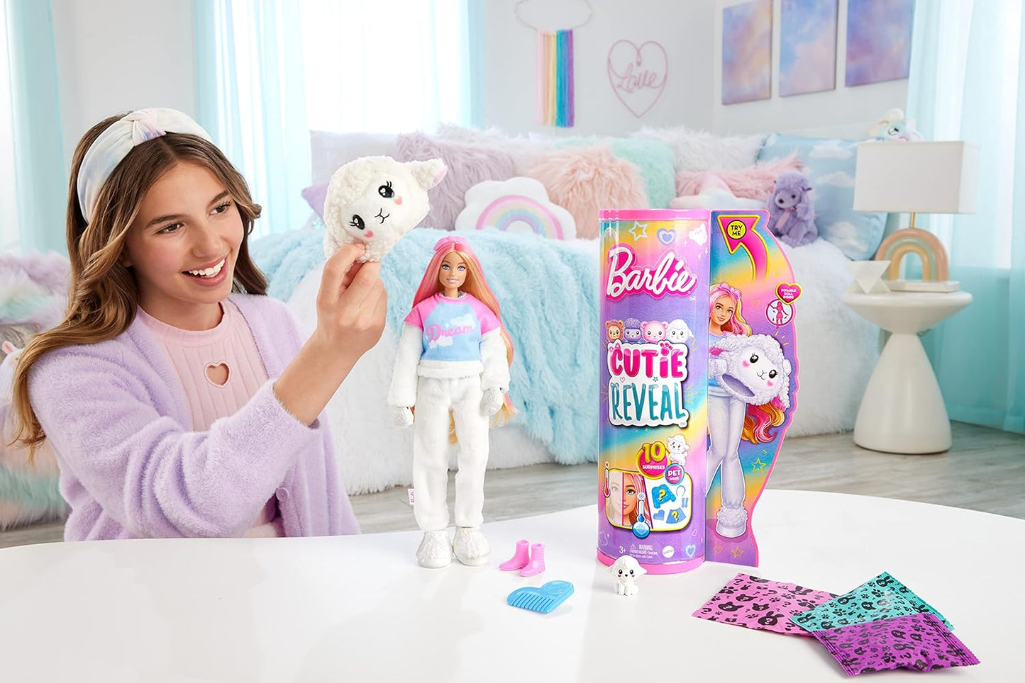 Barbie Cutie Reveal Cozy Cute Tees Series