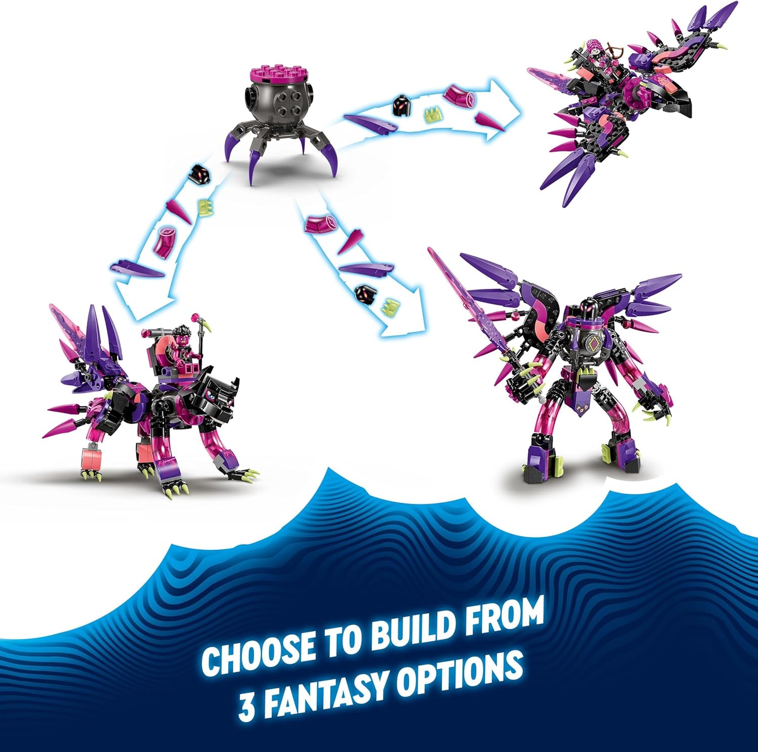 LEGO® | DREAMZzz: The Never Witch's Nightmare Creatures (71483)