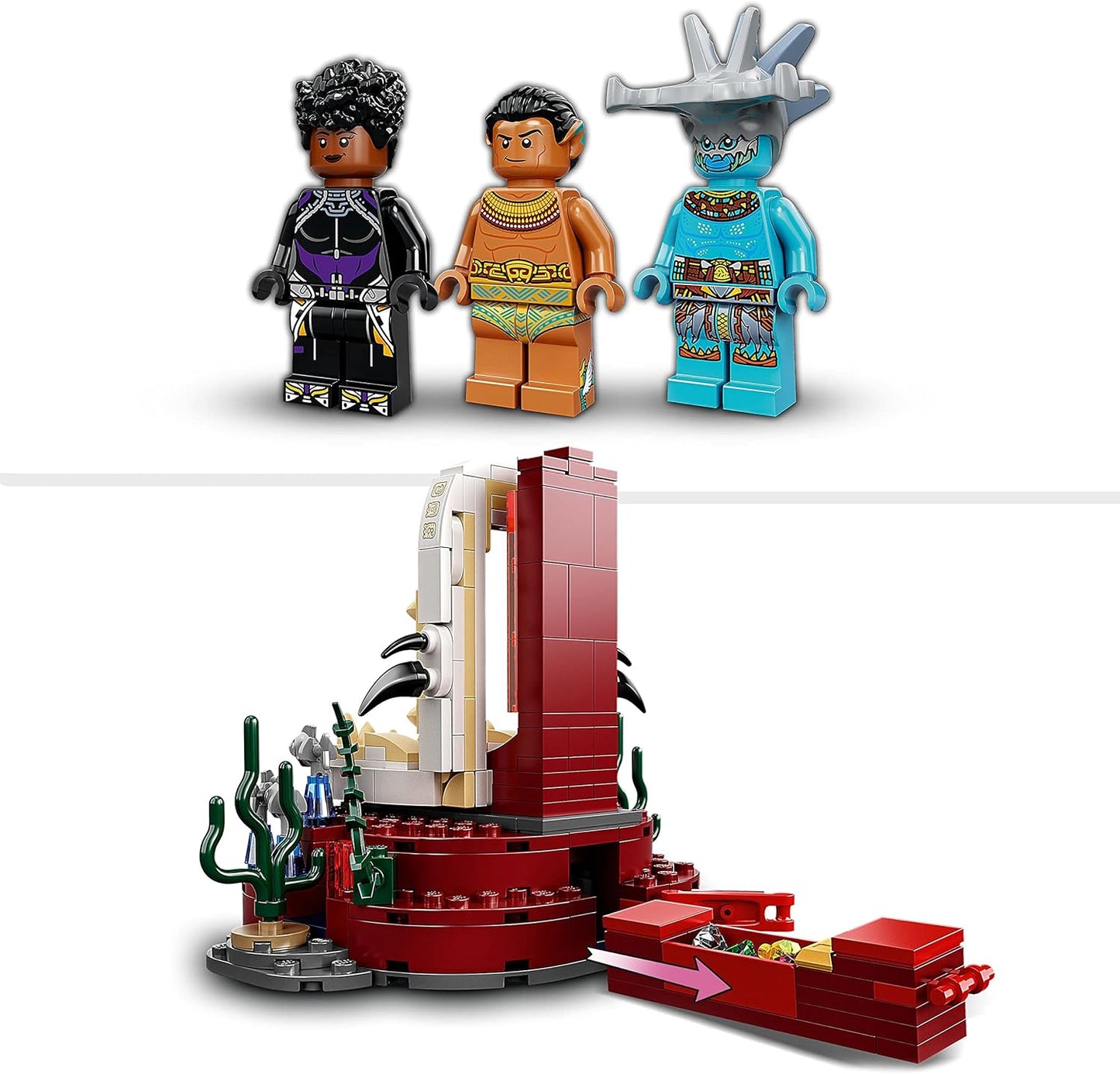 LEGO® | Marvel: Black Panther Wakanda - King Namor's Throne Room (76213)