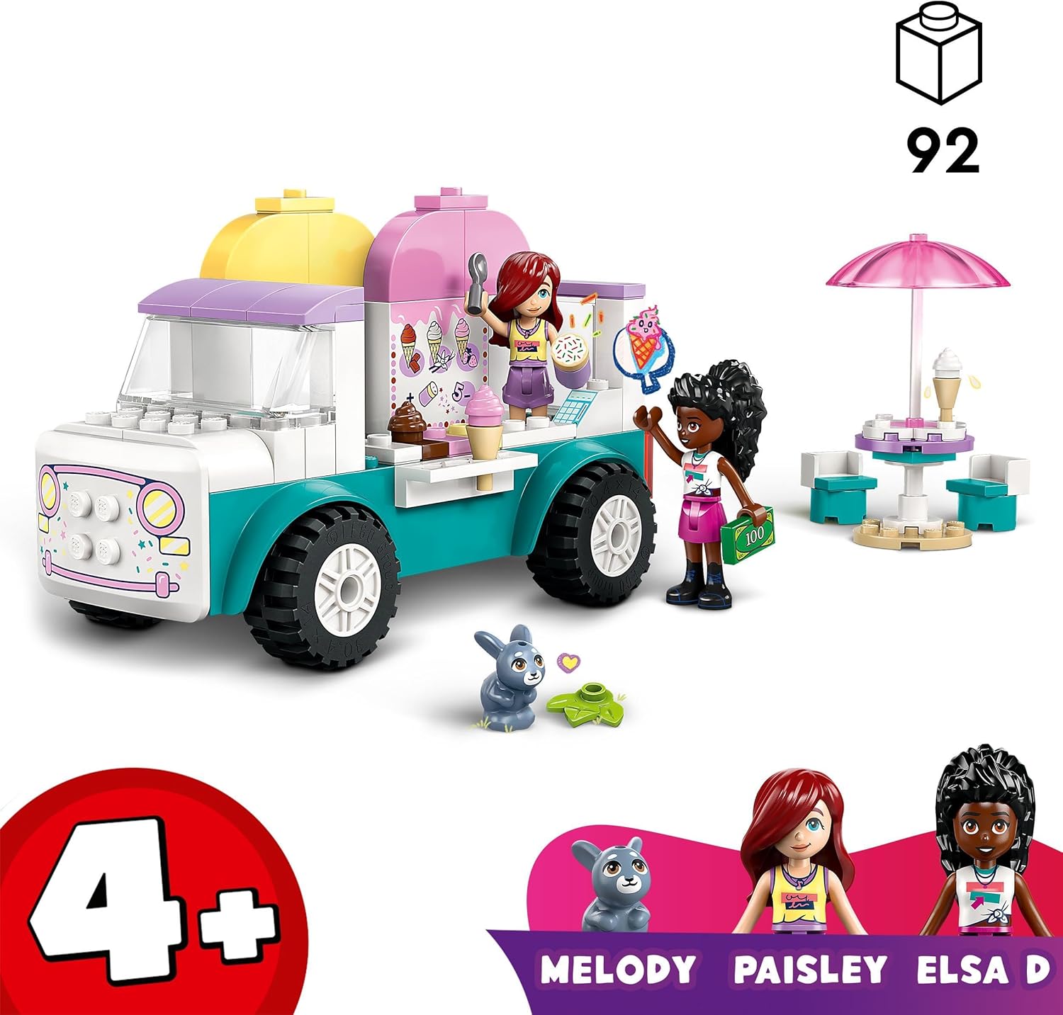 LEGO® | Friends: Heartlake City Ice Cream Truck (42644)