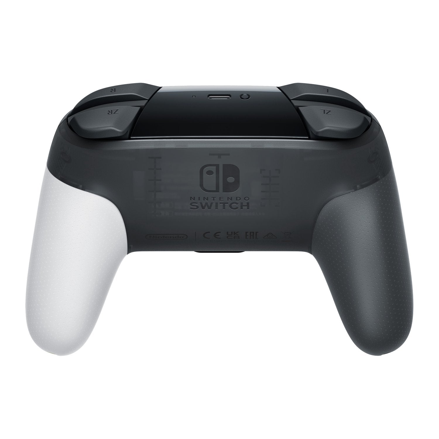 Nintendo Switch Pro Controller - The Legend of Zelda Tears of the Kingdom rear view