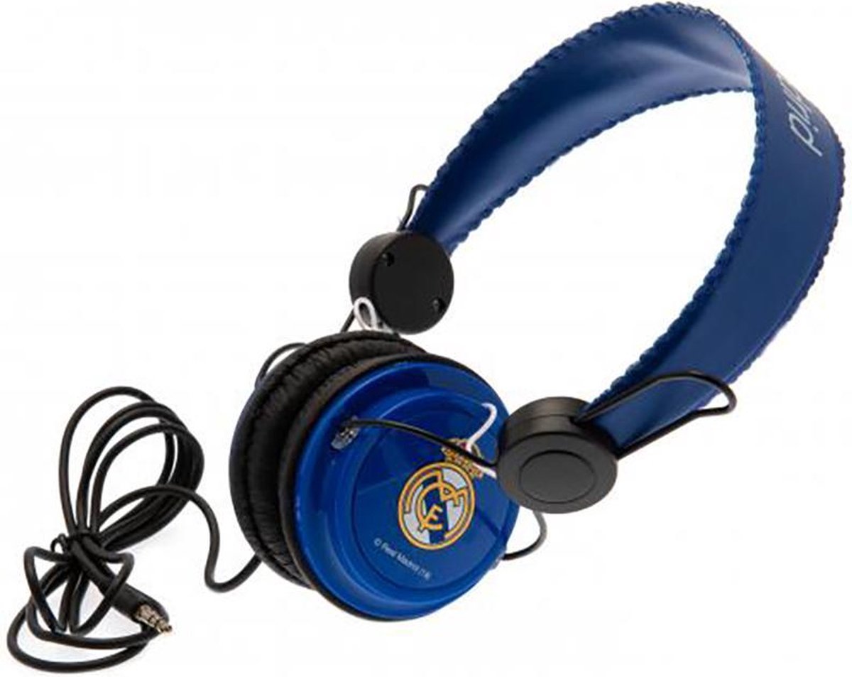 REAL MADRID FC: HEADPHONES BLUE