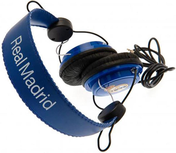 REAL MADRID FC: HEADPHONES BLUE
