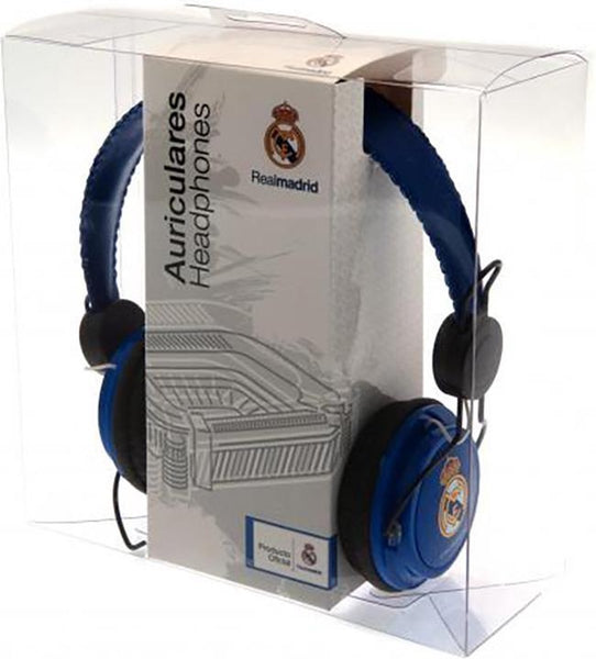 REAL MADRID FC: HEADPHONES BLUE