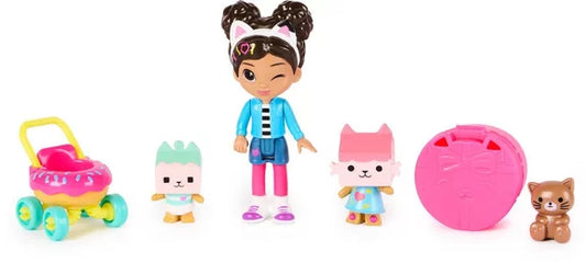 Gabby's Dollhouse Gabby's Kitty Care Figure Set