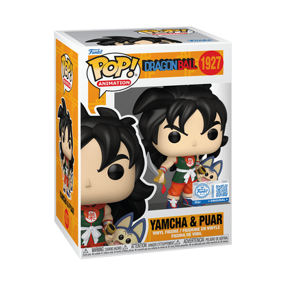 Funko POP Dragon Ball Yamcha and Puar boxed figure