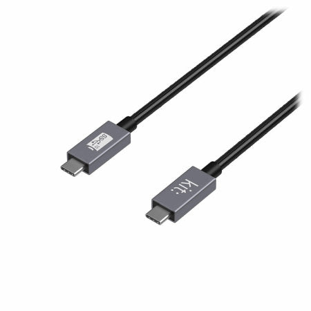 Kitsound Cable USB C to USB C 1M Cable Space Grey