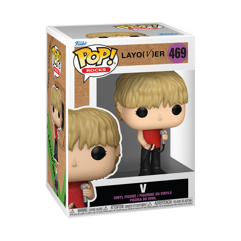 Funko POP Rocks BTS V Love Me Again boxed figure