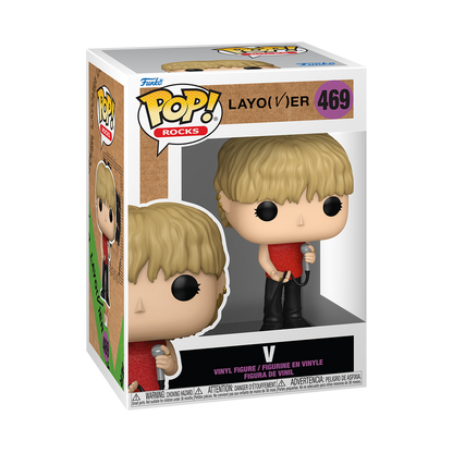 Funko POP Rocks BTS V Love Me Again boxed figure