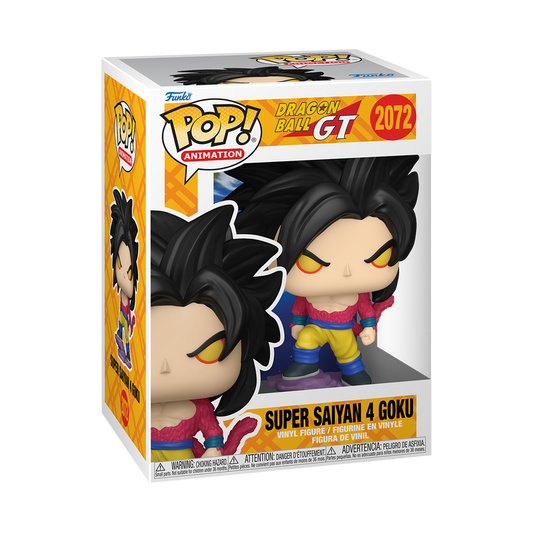 Funko POP Dragon Ball GT Super Saiyan 4 Goku boxed figure