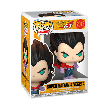 Funko POP Dragon Ball GT Super Saiyan 4 Vegeta boxed figure