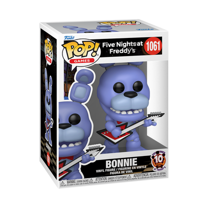 Funko POP Five Nights at Freddys Bonnie with Guitar boxed figure