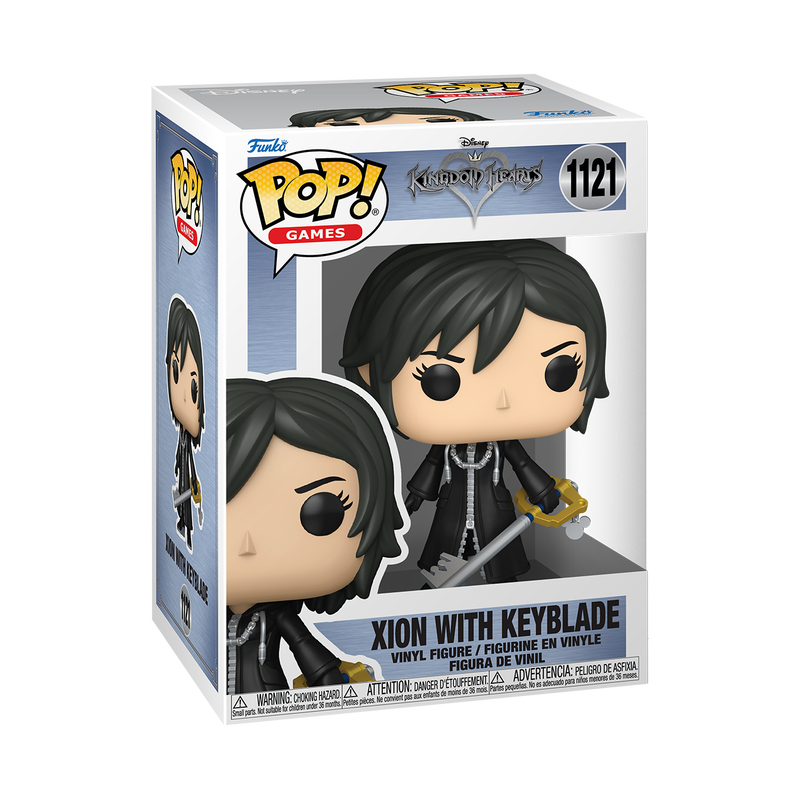 Funko POP Kingdom Hearts Xion with Keyblade boxed figure