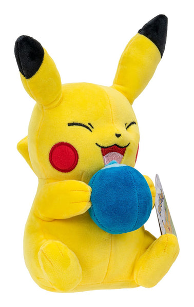 Pokémon - 8" Seasonal Plush - Pikachu with Oran Berry Accy