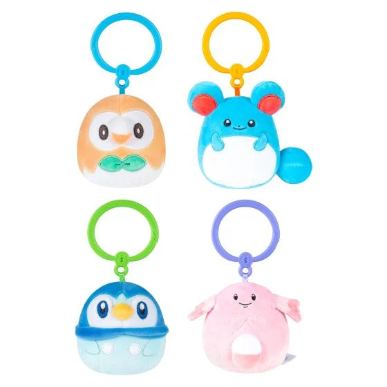 Squishmallows: Pokémon 3.5in Clip-On Plush Assortment