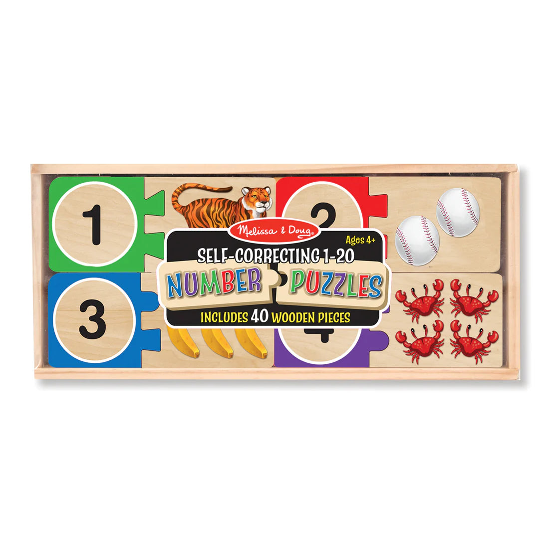 Melissa & Doug: Self-Correcting Number Puzzles
