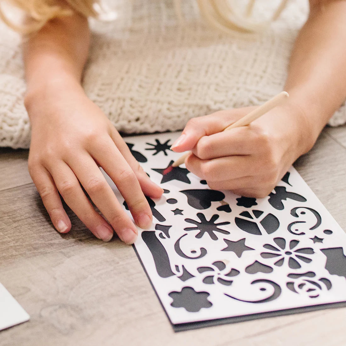 Melissa & Doug: Deluxe Combo Scratch Art Set