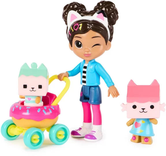 Gabby's Dollhouse Gabby's Kitty Care Figure Set