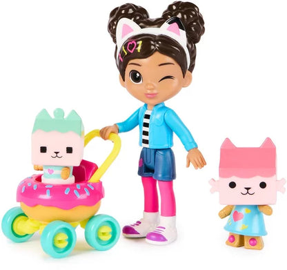 Gabby's Dollhouse Gabby's Kitty Care Figure Set