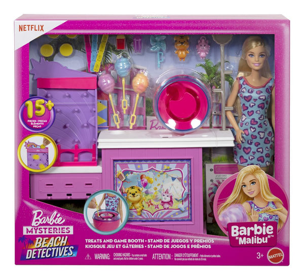 Barbie Cotton Candy & Game Playset & Doll