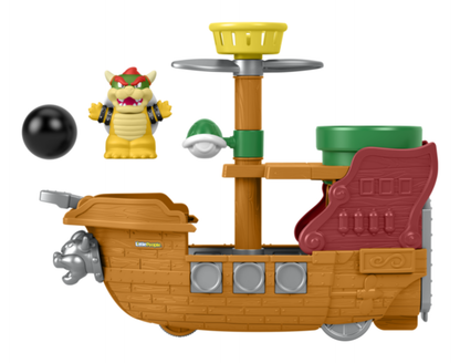 Little People Super Mario Bowser's Airship