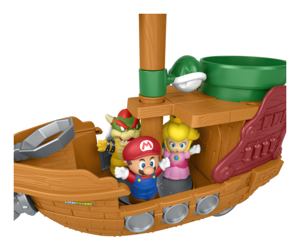 Little People Super Mario Bowser's Airship