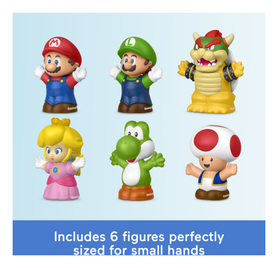 Little People | Super Mario: Figure Pack