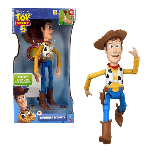 Toy Story 5: Running Woody 12" Action Figure