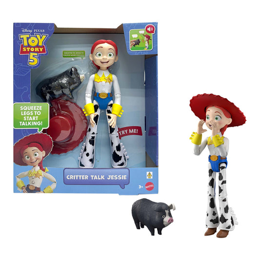 Toy Story 5: Critter Talk Jessie, 12" Action Figure